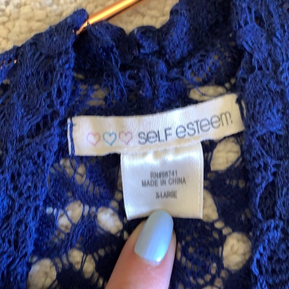Size XLarge Self Esteem Cardigan - Picture 4 of 5